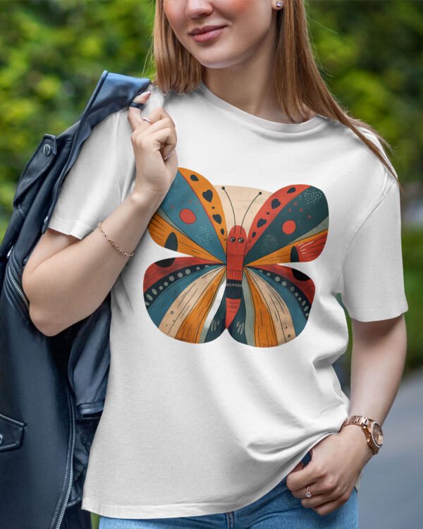 Butterfly Woman Tshirt