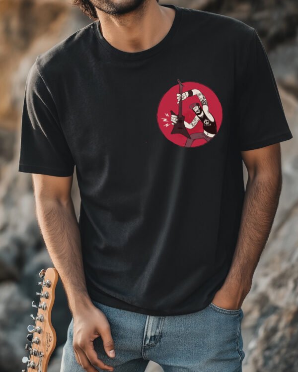 Guitar Is Life - Oversized Tshirt for Men - Image 2