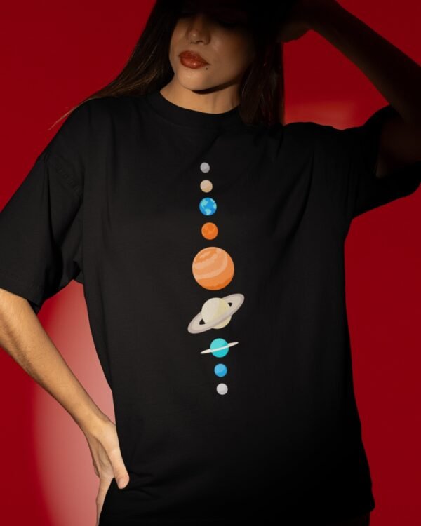 Solar Planets - Oversized Tshirt for Women