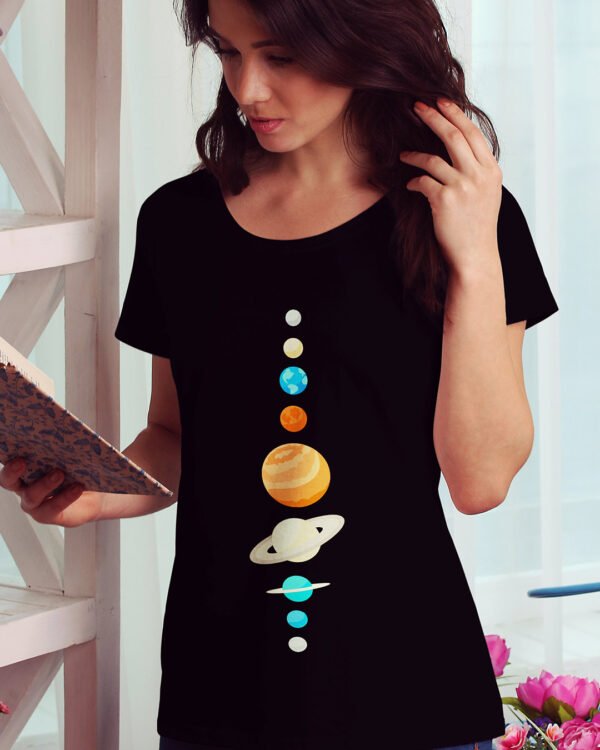 Solar System - Planets - Regular T-shirt for women