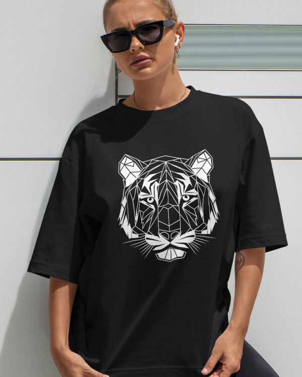 Tiger Geometric Tshirt - Image 3