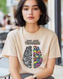 Right Brain Thinker - Tshirt for Women