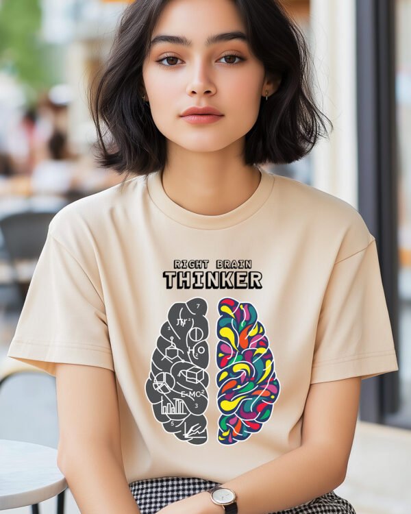 Right Brain Thinker - Tshirt for Women